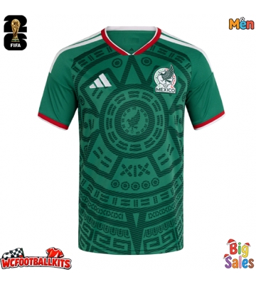 Mexico Replica Home Stadium Shirt World Cup 2026 Short Sleeve